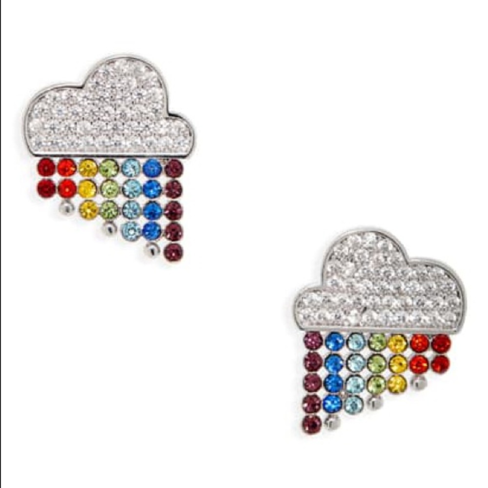 NWT KATE SPADE “INTO THE SKY” STUD EARRINGS!